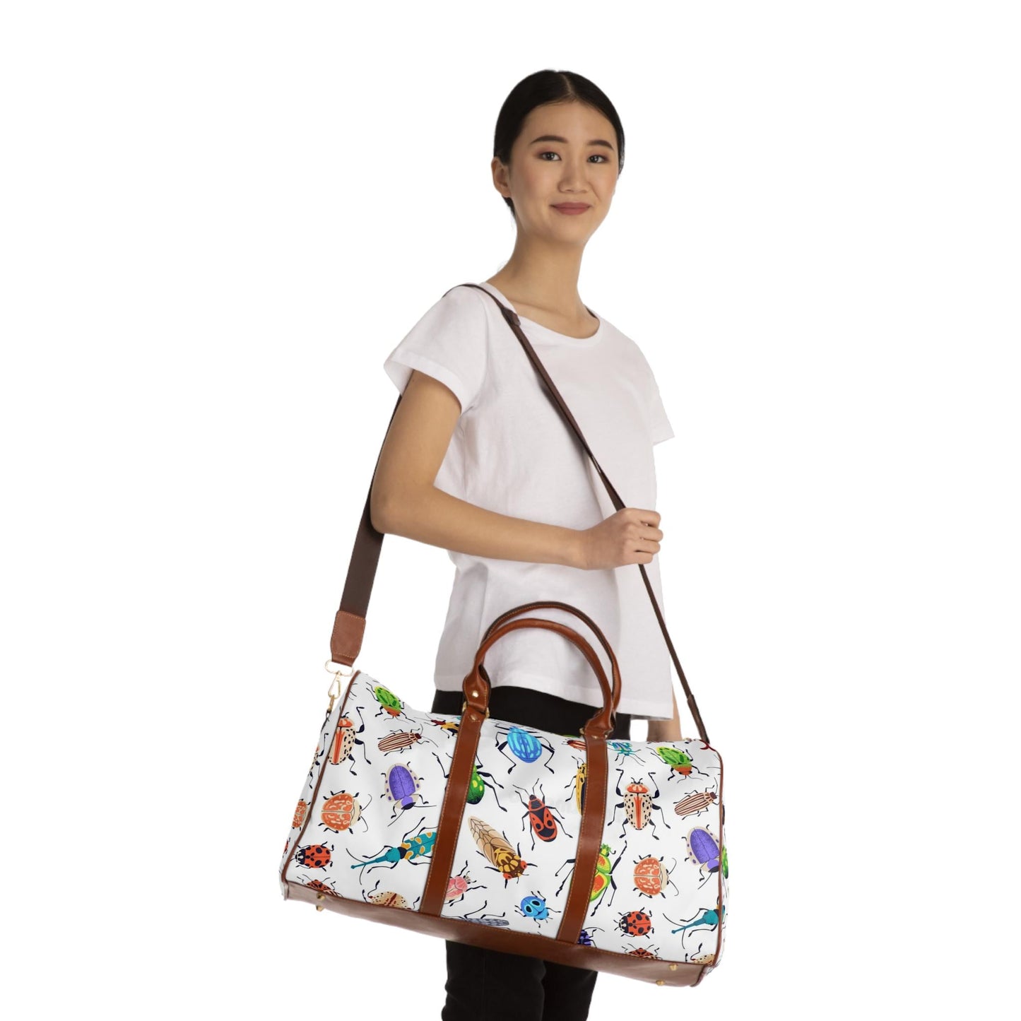 Custom Insect Travel Bag Bugs Weekender Over Night Bag