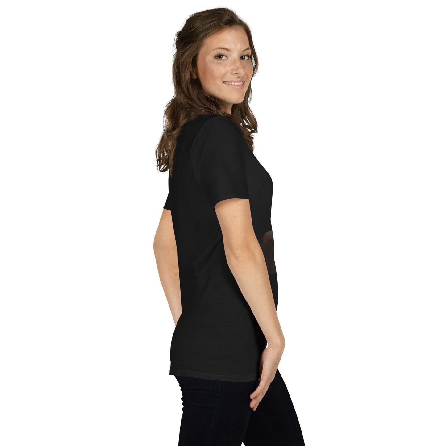 Surreal Custom Unisex T shirt Thought provoking Facing life Short-Sleeve Unisex T-Shirt