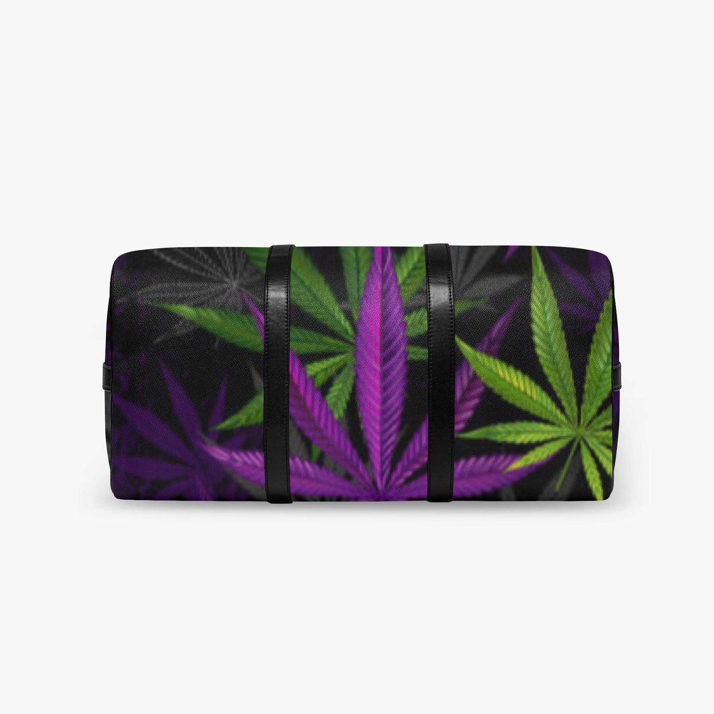 Custom Design Travel Duffle Bag: Vegan Leather Weekender