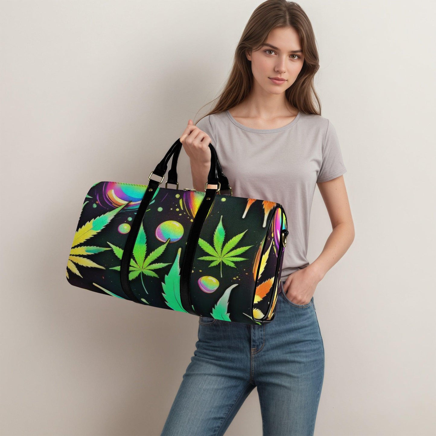 Sale Custom Design Overnight Travel Bag Unique Prints One of a kind weekender