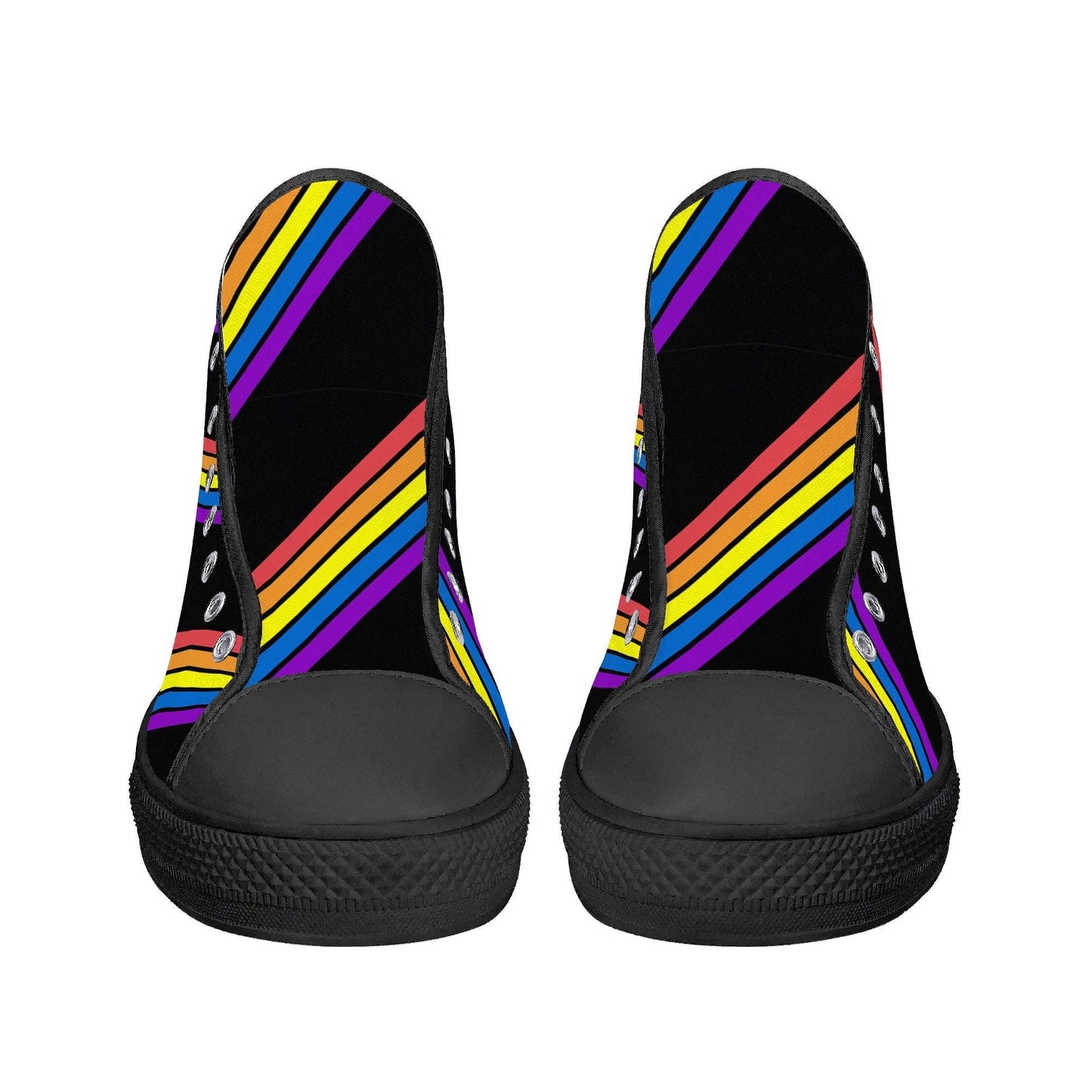 Custom High Top Canvas Shoe: Eco-Friendly Printed Design