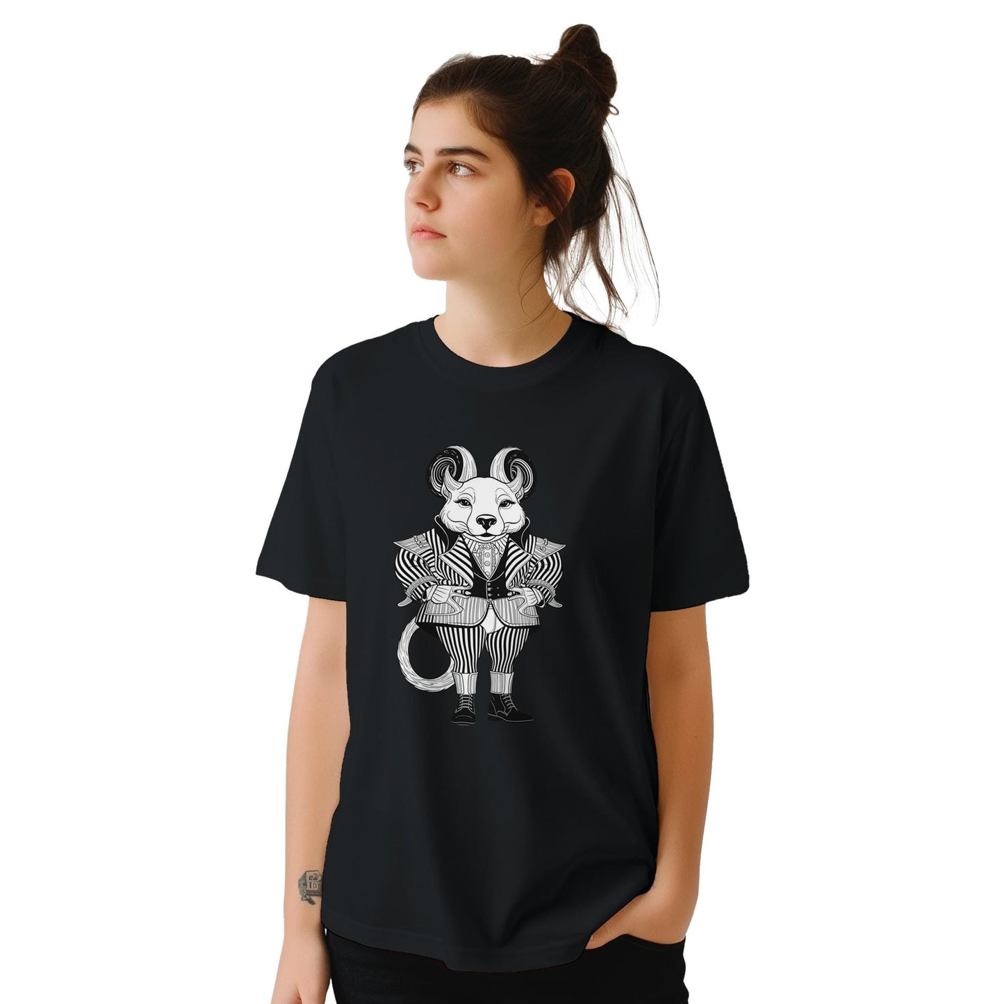 Copy of Unisex surreal animal print t shirt custom designed