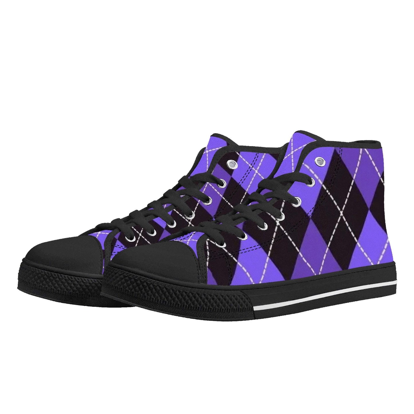 Custom High Top Canvas Shoes: Eco-Friendly, Unique Patterns