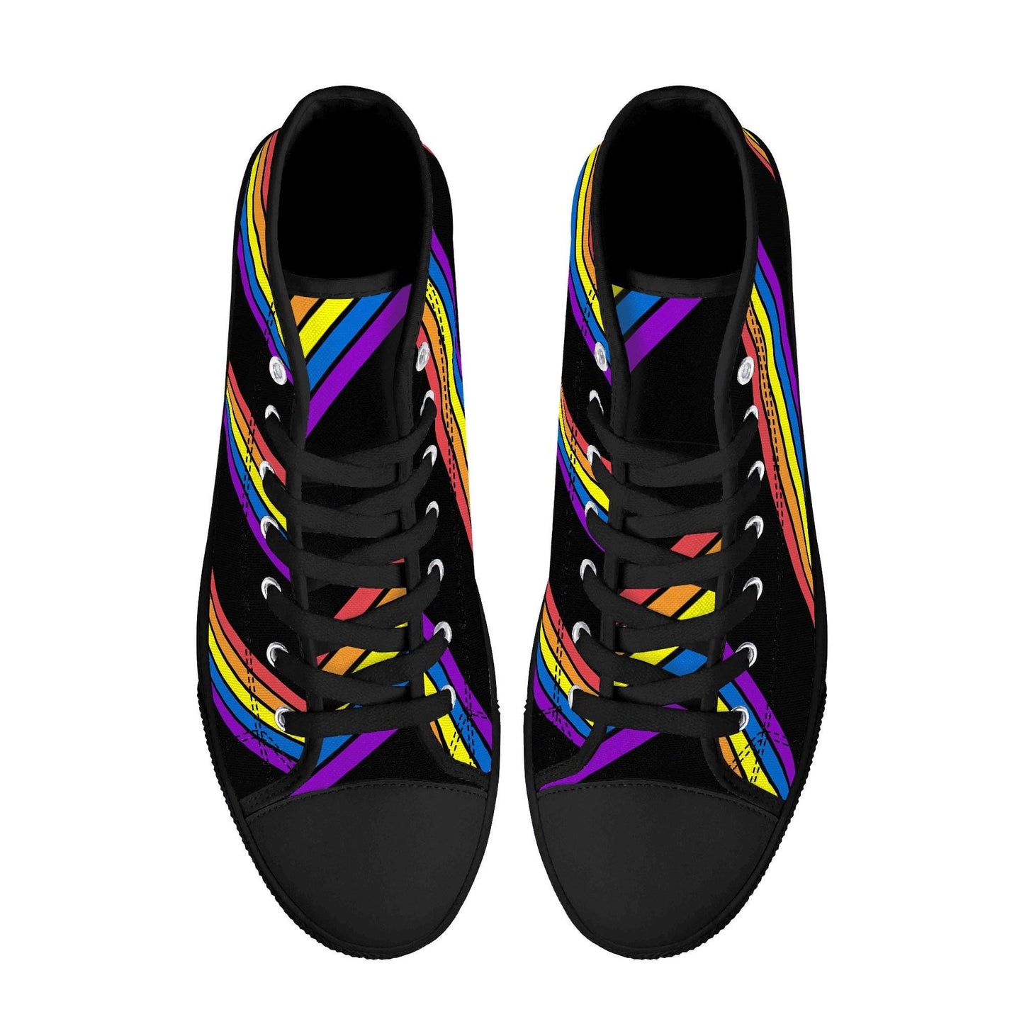 Custom High Top Canvas Shoe: Eco-Friendly Printed Design