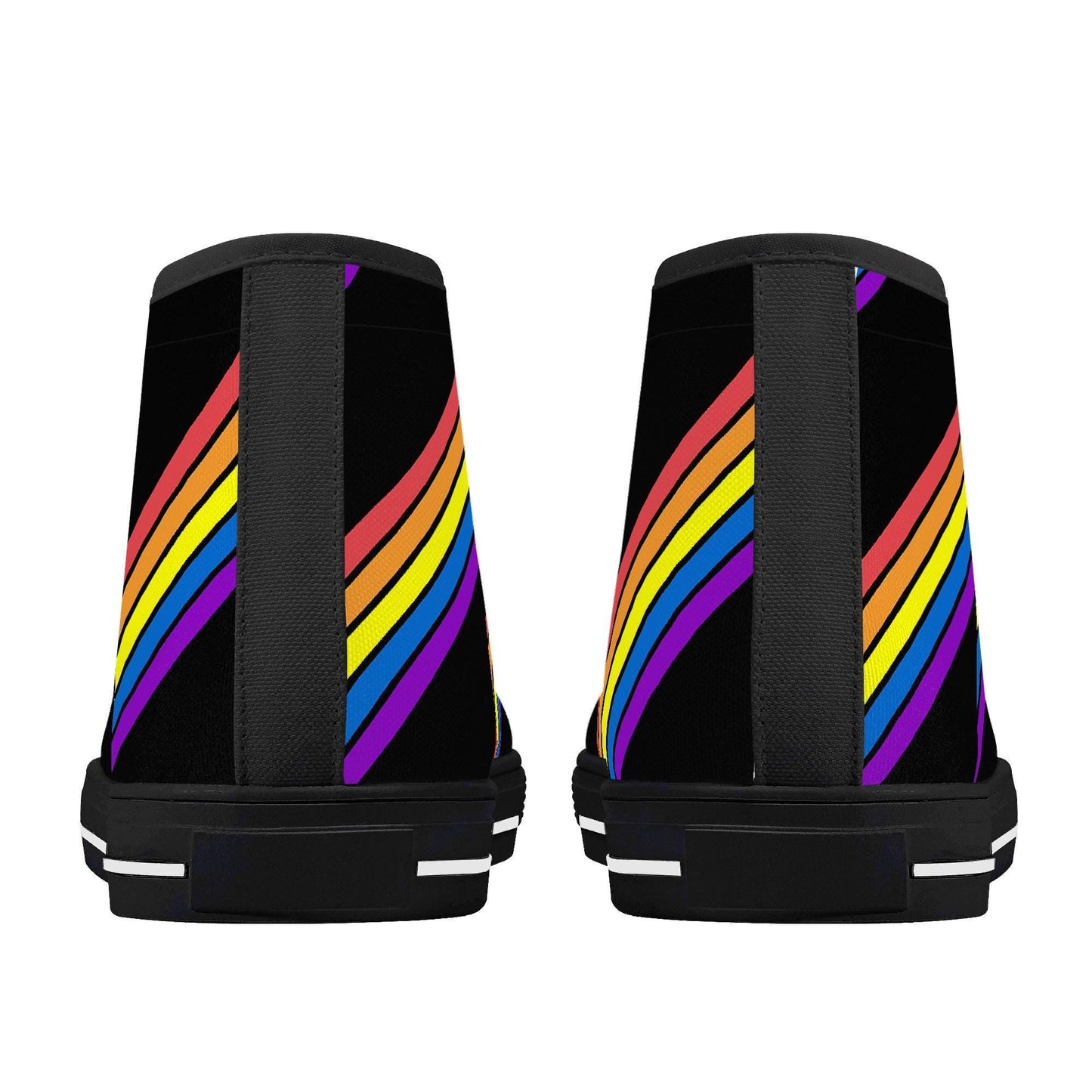 Custom High Top Canvas Shoe: Eco-Friendly Printed Design