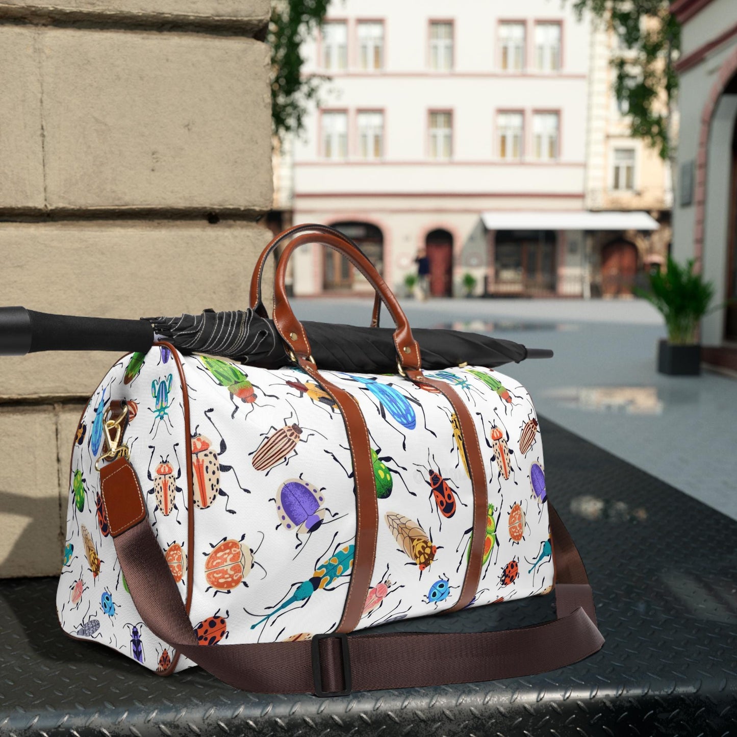 Custom Insect Travel Bag Bugs Weekender Over Night Bag