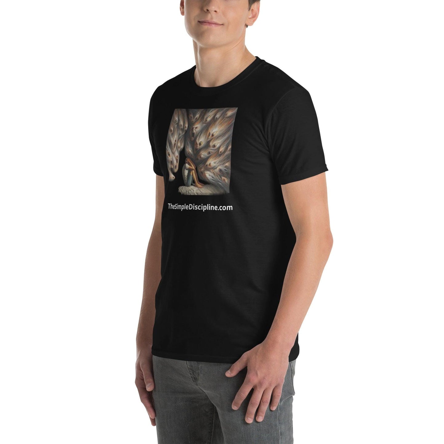 Surreal Custom Unisex T shirt Thought provoking The Voices Short-Sleeve Unisex T-Shirt