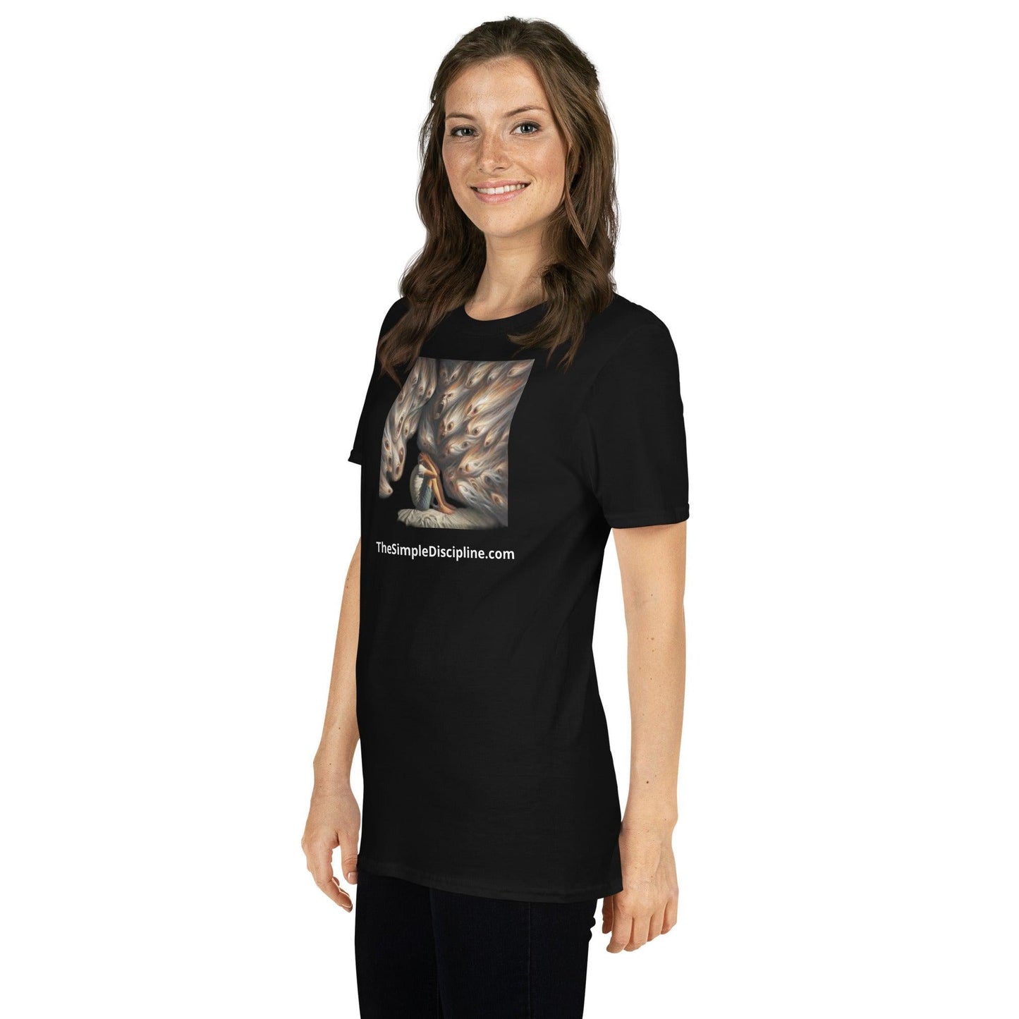 Surreal Custom Unisex T shirt Thought provoking The Voices Short-Sleeve Unisex T-Shirt