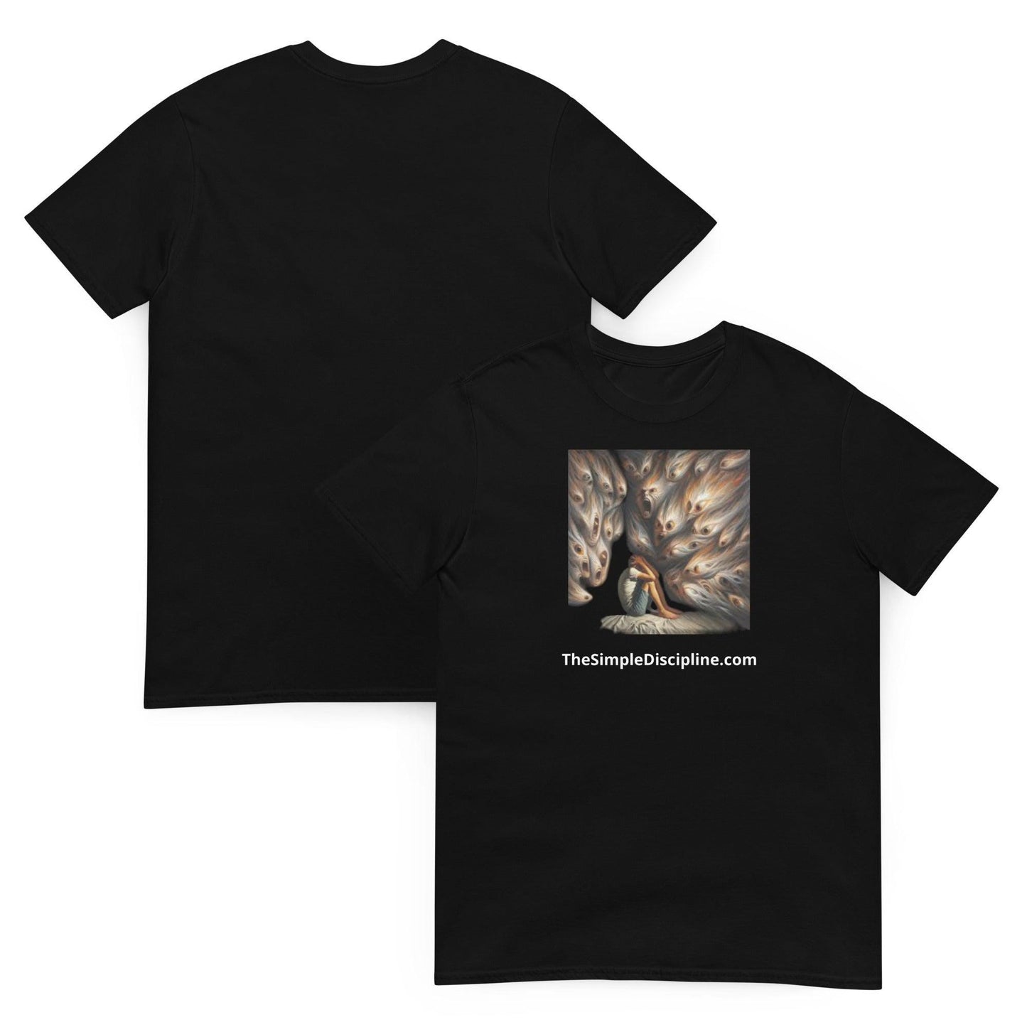 Surreal Custom Unisex T shirt Thought provoking The Voices Short-Sleeve Unisex T-Shirt