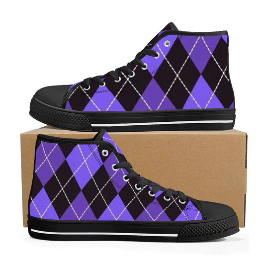 Custom High Top Canvas Shoes: Eco-Friendly, Unique Patterns